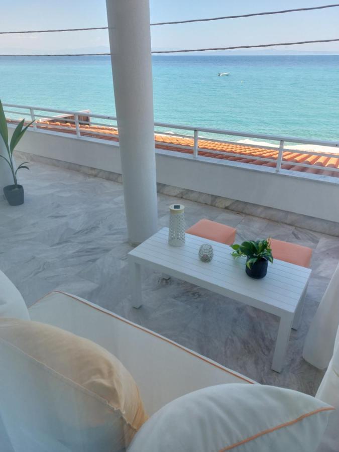 Nefeli Seaside Apartments Polychrono Zewnętrze zdjęcie
